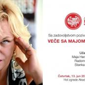 Veče sa Majom Herman Sekulić