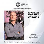 Autorsko veče Marinka Vorgića