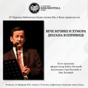 Veče muzike i humora Dragana Koprivice