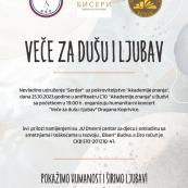 Veče za dušu i ljubav u Akademiji znanja