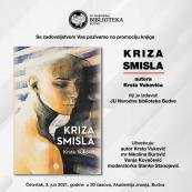 Predstavljanje knjige Kriza smisla autora Krsta Vukovića