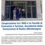 Tekst objavljen u stručnom časopisu „Notiziario“, Nacionalnog udruženja sociologa Veneta, Italija