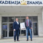 Ministar poljoprivrede, šumarstva i vodoprivrede Aleksandar Stijović posjetio  Akademiju znanja 